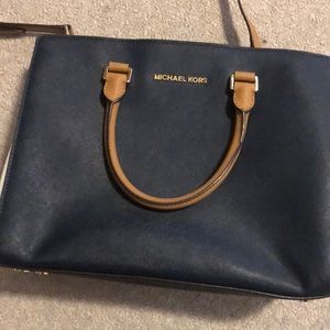 Michael Kors Large Leather Cross Body Bag